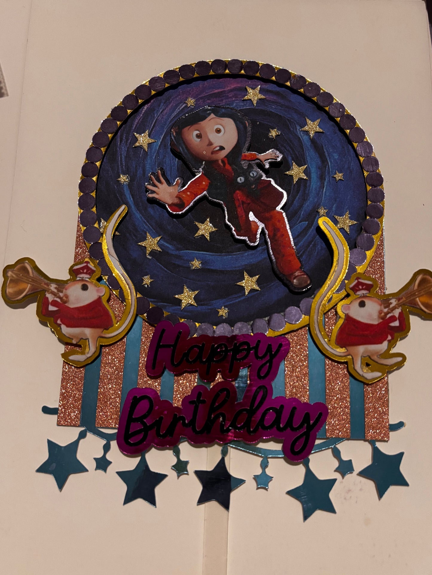 Coraline Cake Topper