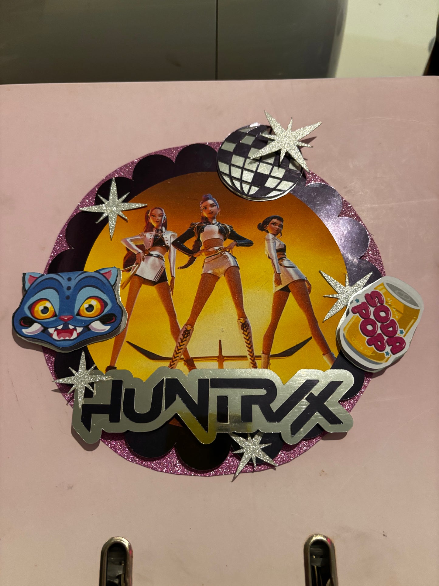 K-pop Demon hunter Cake Topper