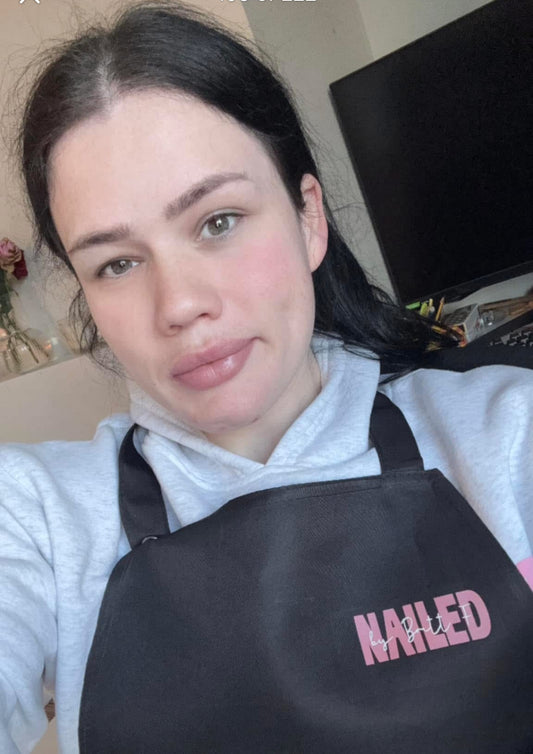 Personalised Branded Black Apron