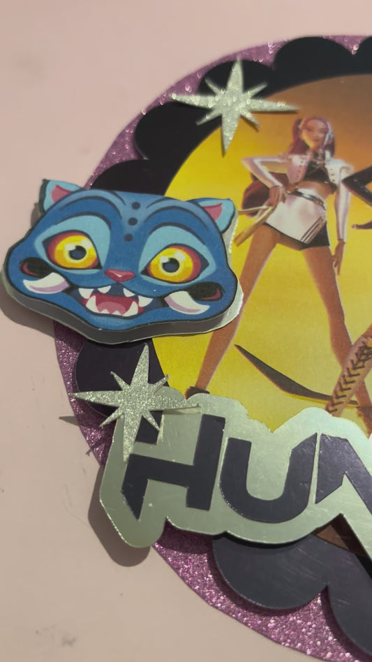 K-pop Demon hunter Cake Topper