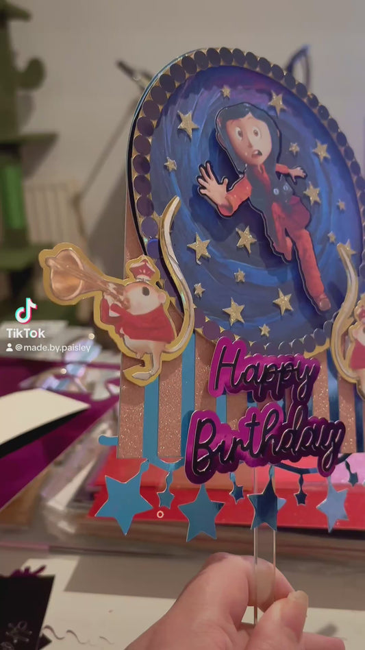 Coraline Cake Topper